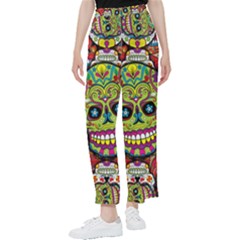 Sugar Skulls Women s Pants  by ExtraGoodSauce