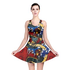 Dragon Reversible Skater Dress by ExtraGoodSauce