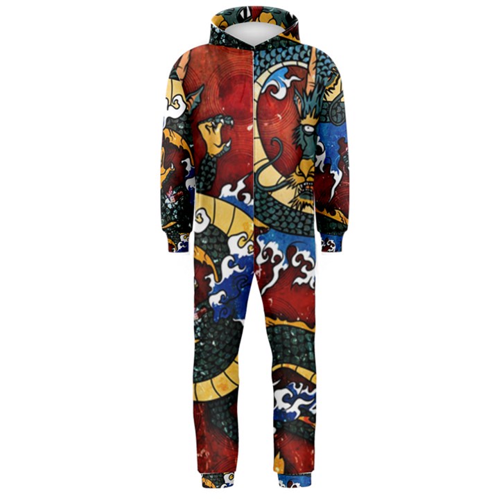 Dragon Hooded Jumpsuit (Men) 