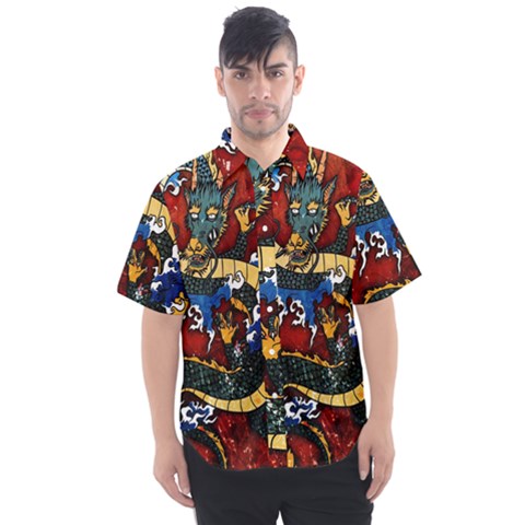 Dragon Men s Short Sleeve Shirt by ExtraGoodSauce