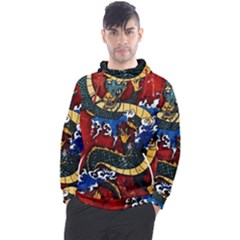 Dragon Men s Pullover Hoodie by ExtraAwesomeSauce