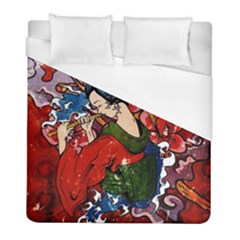 Geisha Geisha Duvet Cover (full/ Double Size) by ExtraGoodSauce