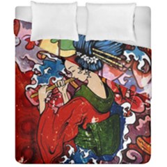 Geisha Geisha Duvet Cover Double Side (california King Size) by ExtraGoodSauce