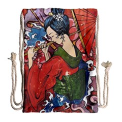 Geisha Geisha Drawstring Bag (large)