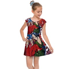 Geisha Geisha Kids  Cap Sleeve Dress by ExtraGoodSauce