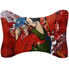 Geisha Geisha Seat Head Rest Cushion by ExtraGoodSauce