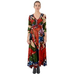 Geisha Geisha Button Up Boho Maxi Dress by ExtraGoodSauce