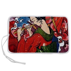 Geisha Geisha Pen Storage Case (m) by ExtraGoodSauce