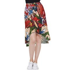 Geisha Geisha Frill Hi Low Chiffon Skirt by ExtraGoodSauce