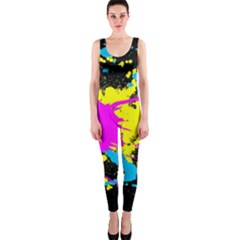 Splatter Splatter One Piece Catsuit by ExtraGoodSauce