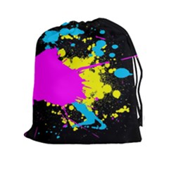 Splatter Splatter Drawstring Pouch (2xl)