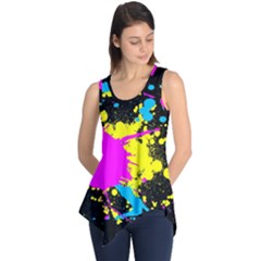 Splatter Splatter Sleeveless Tunic by ExtraGoodSauce