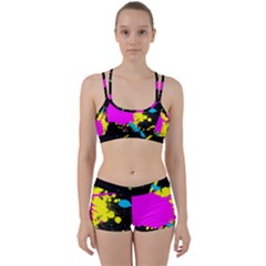 Splatter Splatter Perfect Fit Gym Set by ExtraAwesomeSauce