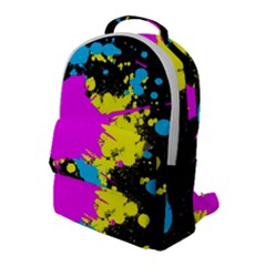 Splatter Splatter Flap Pocket Backpack (large) by ExtraGoodSauce