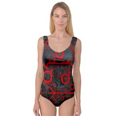 Tech - Red Princess Tank Leotard  by ExtraAwesomeSauce