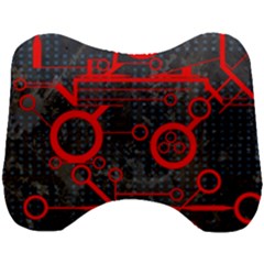 Tech - Red Head Support Cushion by ExtraAwesomeSauce