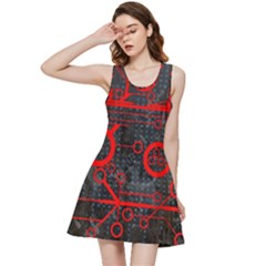 Tech - Red Inside Out Racerback Dress