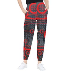 Tech - Red Tapered Pants