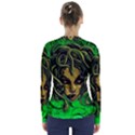 Medusa V-Neck Long Sleeve Top View2