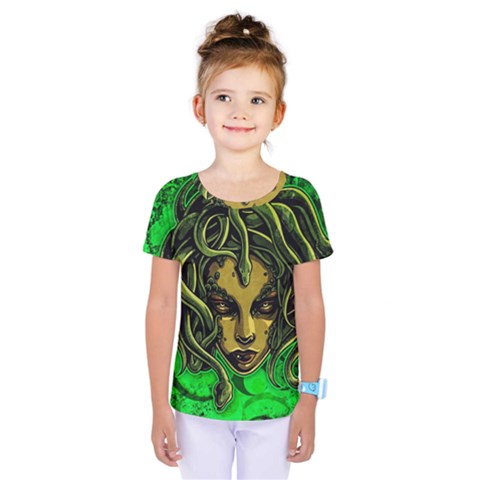 Medusa Kids  One Piece Tee by ExtraGoodSauce