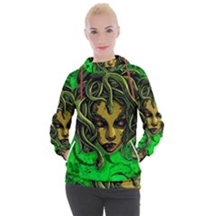 Medusa Women s Hooded Pullover by ExtraGoodSauce