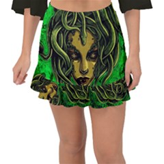 Medusa Fishtail Mini Chiffon Skirt by ExtraAwesomeSauce