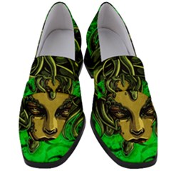 Medusa Women s Chunky Heel Loafers by ExtraGoodSauce