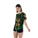 Medusa Asymmetrical Short Sleeve Sports Tee View2