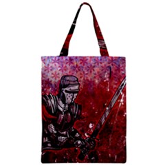 Knight Zipper Classic Tote Bag