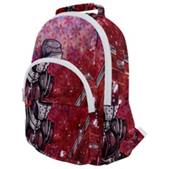 Knight Rounded Multi Pocket Backpack