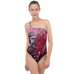 Knight Classic One Shoulder Swimsuit