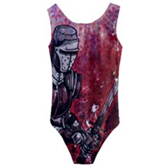 Knight Kids  Cut-out Back One Piece Swimsuit by ExtraGoodSauce