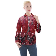 Knight Women s Long Sleeve Pocket Shirt