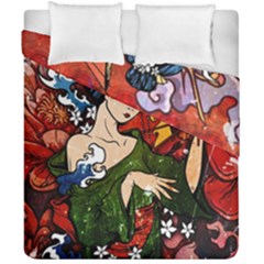 Geisha Geisha Duvet Cover Double Side (california King Size) by ExtraGoodSauce