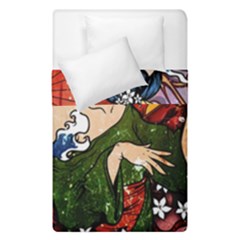 Geisha Geisha Duvet Cover Double Side (single Size) by ExtraGoodSauce