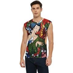 Geisha Geisha Men s Raglan Cap Sleeve Tee