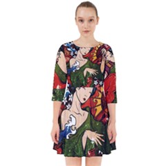 Geisha Geisha Smock Dress by ExtraAwesomeSauce