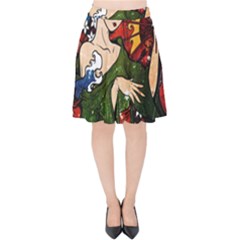 Geisha Geisha Velvet High Waist Skirt by ExtraGoodSauce