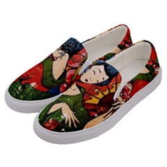 Geisha Geisha Men s Canvas Slip Ons by ExtraGoodSauce