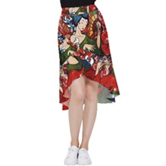 Geisha Geisha Frill Hi Low Chiffon Skirt by ExtraGoodSauce