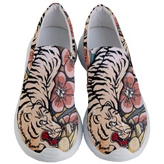 White Tiger Women s Lightweight Slip Ons by ExtraGoodSauce