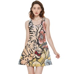 White Tiger Inside Out Reversible Sleeveless Dress