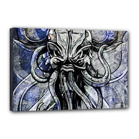 Kraken Canvas 18  X 12  (stretched)