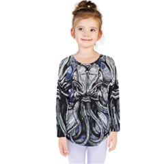 Kraken Kids  Long Sleeve Tee