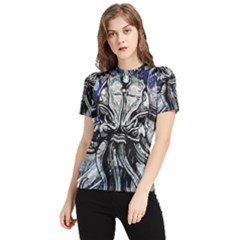 Kraken Women s Short Sleeve Rash Guard by ExtraGoodSauce