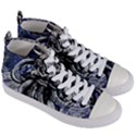 Kraken Women s Mid-Top Canvas Sneakers View3