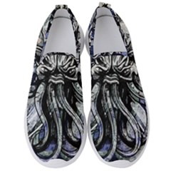 Kraken Men s Slip On Sneakers by ExtraAwesomeSauce