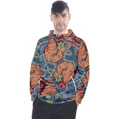 Chinese Phoenix Men s Pullover Hoodie by ExtraGoodSauce