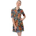 Chinese Phoenix Belted Shirt Dress View1