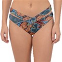 Chinese Phoenix Double Strap Halter Bikini Bottom View1